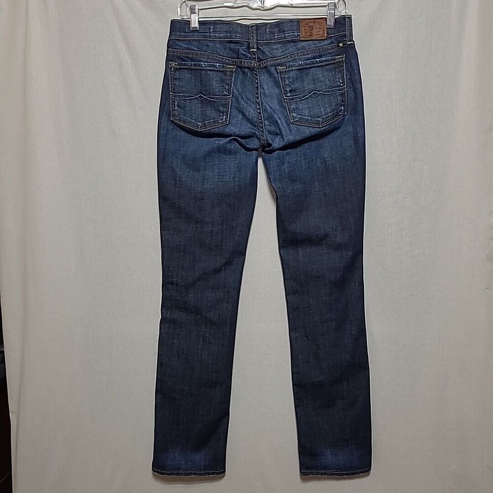 Lucky Brand Women's Zoe Skinny Jeans Size 6/28 Regular Dark Wash Low Rise - Picture 4 of 15
